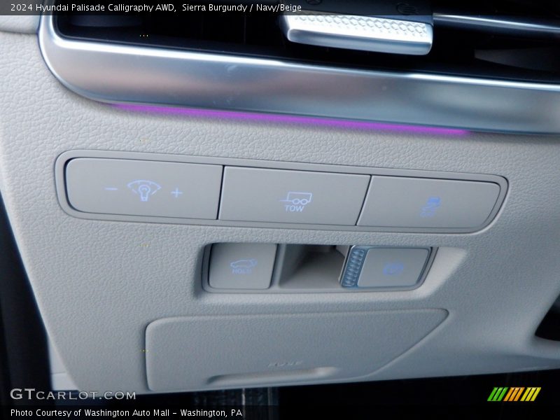 Controls of 2024 Palisade Calligraphy AWD
