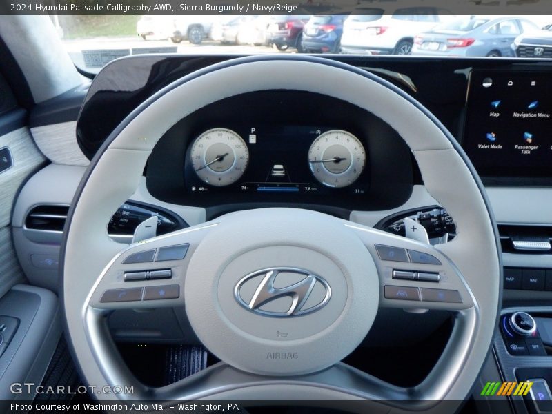  2024 Palisade Calligraphy AWD Steering Wheel