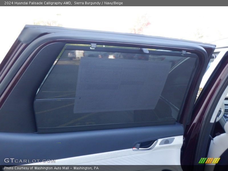 Sierra Burgundy / Navy/Beige 2024 Hyundai Palisade Calligraphy AWD