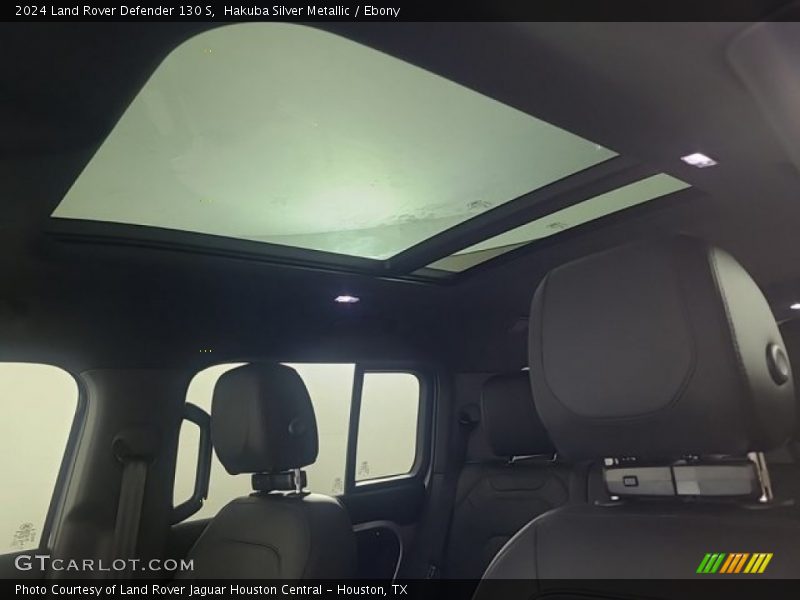 Sunroof of 2024 Defender 130 S