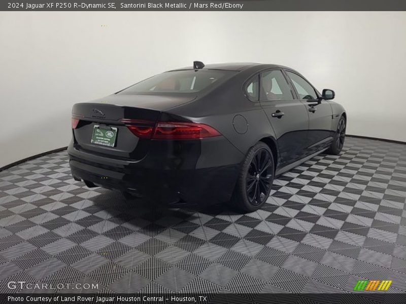 Santorini Black Metallic / Mars Red/Ebony 2024 Jaguar XF P250 R-Dynamic SE