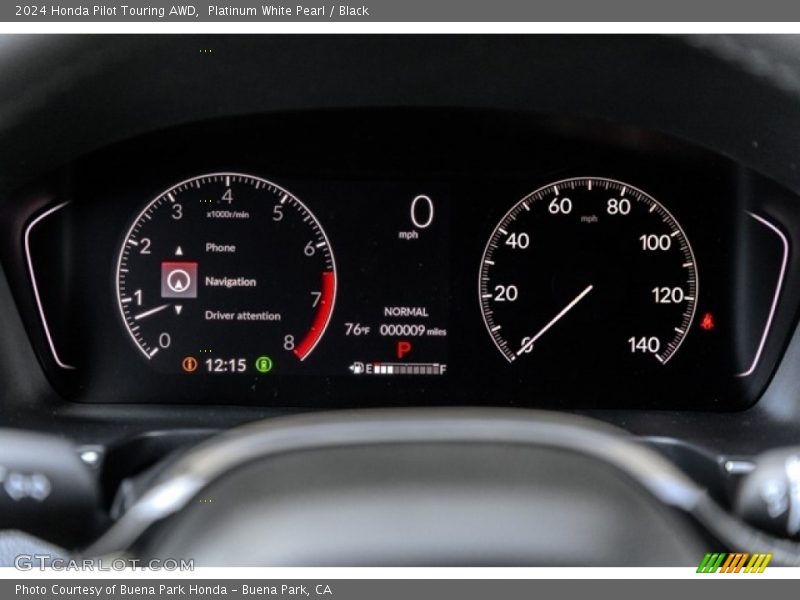  2024 Pilot Touring AWD Touring AWD Gauges