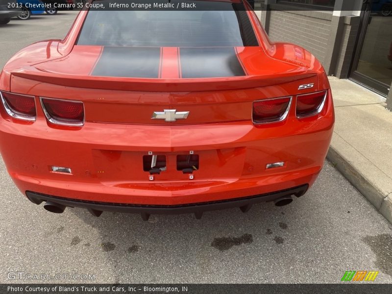 Inferno Orange Metallic / Black 2013 Chevrolet Camaro SS Coupe