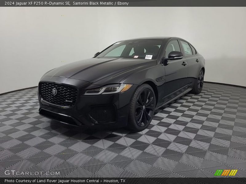 Santorini Black Metallic / Ebony 2024 Jaguar XF P250 R-Dynamic SE