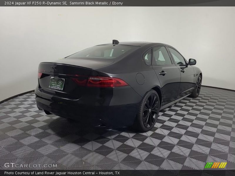 Santorini Black Metallic / Ebony 2024 Jaguar XF P250 R-Dynamic SE