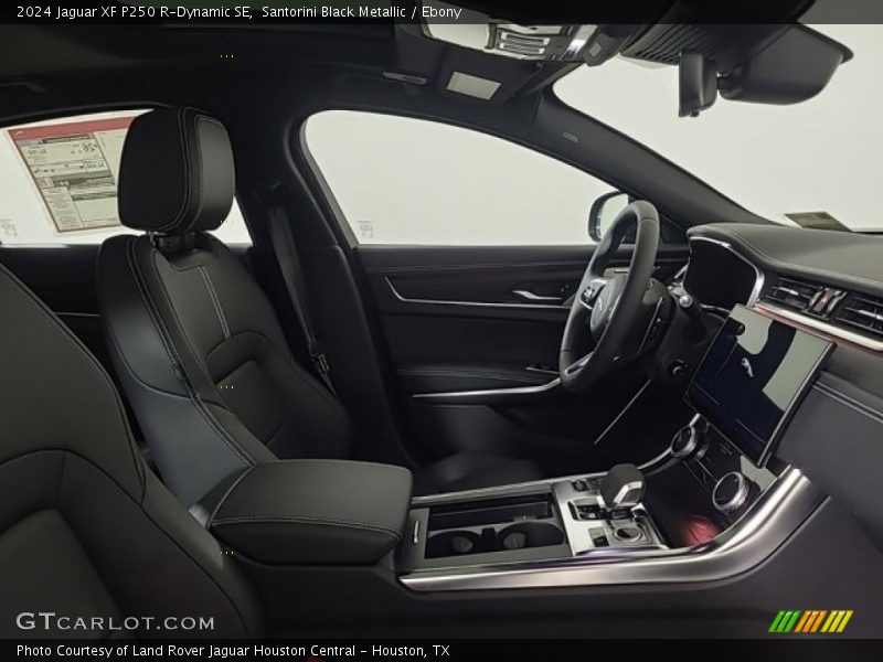 Santorini Black Metallic / Ebony 2024 Jaguar XF P250 R-Dynamic SE