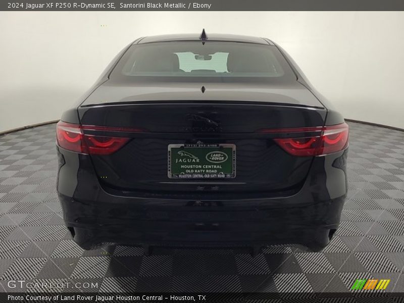 Santorini Black Metallic / Ebony 2024 Jaguar XF P250 R-Dynamic SE