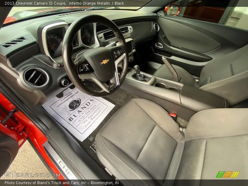  2013 Camaro SS Coupe Black Interior