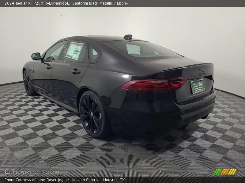Santorini Black Metallic / Ebony 2024 Jaguar XF P250 R-Dynamic SE