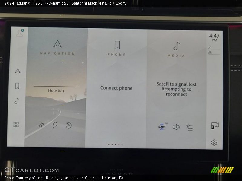 Santorini Black Metallic / Ebony 2024 Jaguar XF P250 R-Dynamic SE