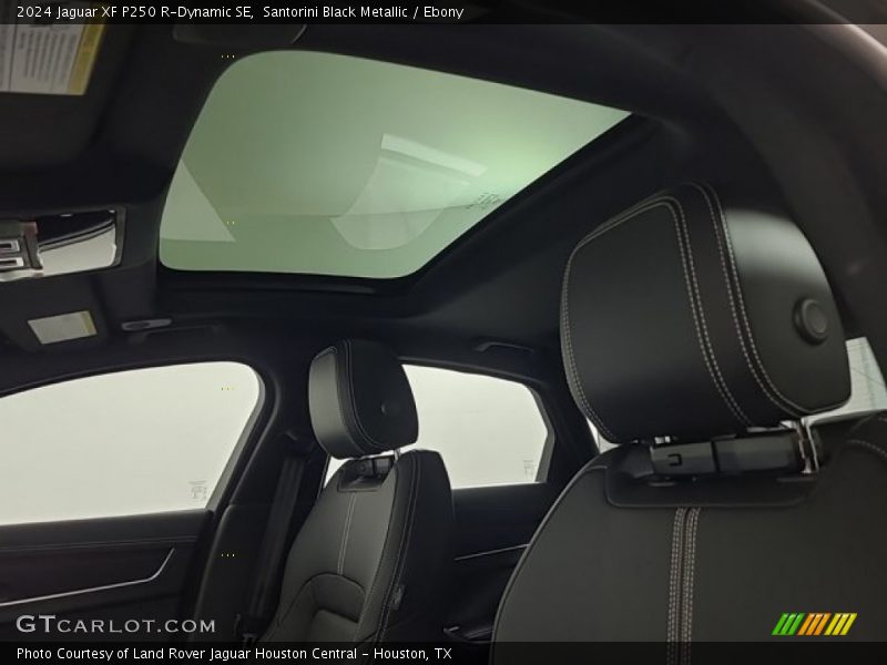 Santorini Black Metallic / Ebony 2024 Jaguar XF P250 R-Dynamic SE