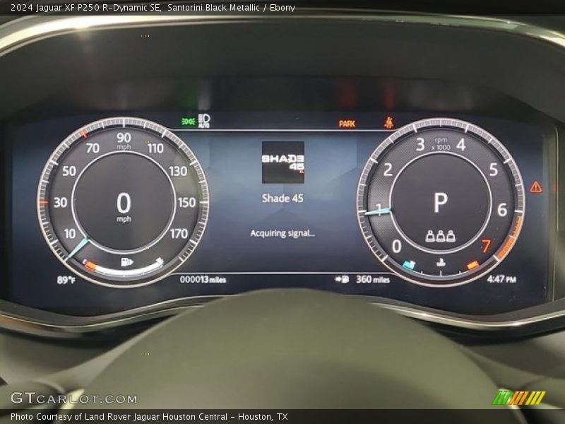  2024 XF P250 R-Dynamic SE P250 R-Dynamic SE Gauges