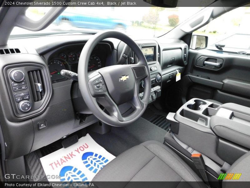 Front Seat of 2024 Silverado 1500 Custom Crew Cab 4x4