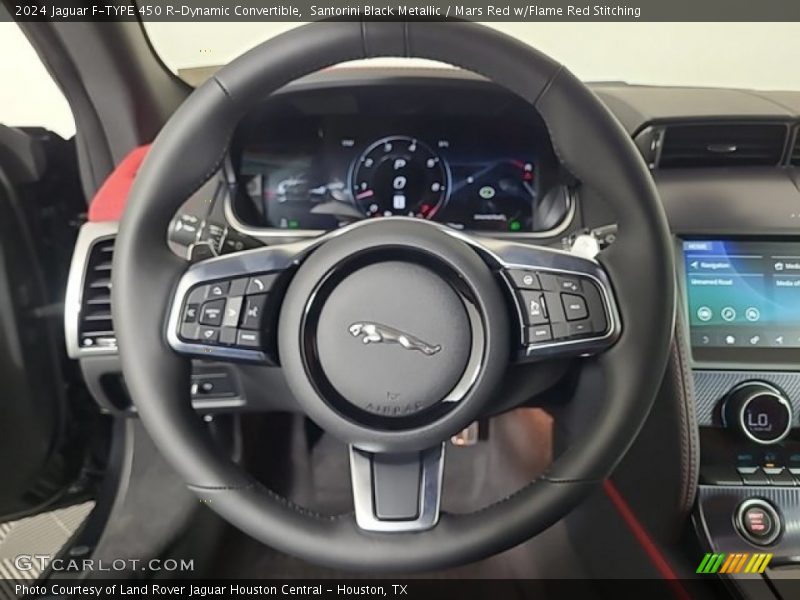  2024 F-TYPE 450 R-Dynamic Convertible Steering Wheel