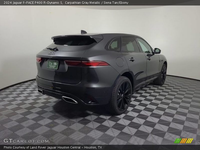 Carpathian Gray Metallic / Siena Tan/Ebony 2024 Jaguar F-PACE P400 R-Dynamic S