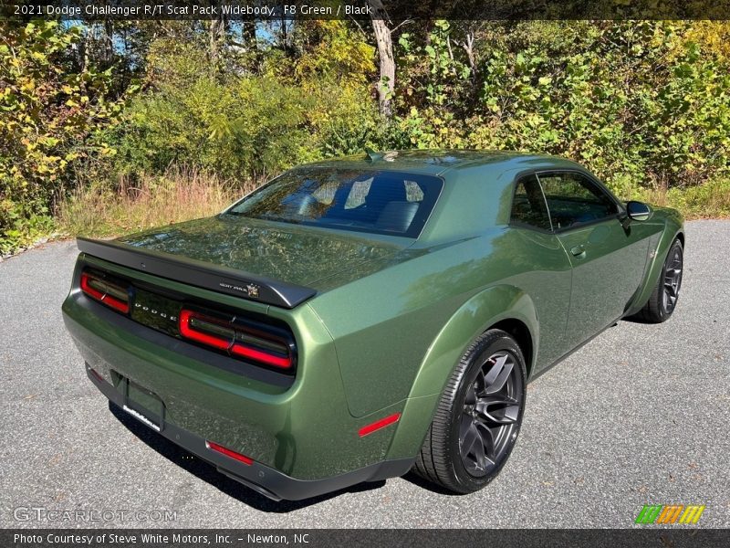 F8 Green / Black 2021 Dodge Challenger R/T Scat Pack Widebody