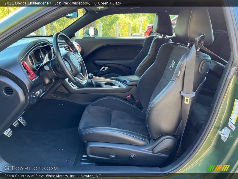 Front Seat of 2021 Challenger R/T Scat Pack Widebody