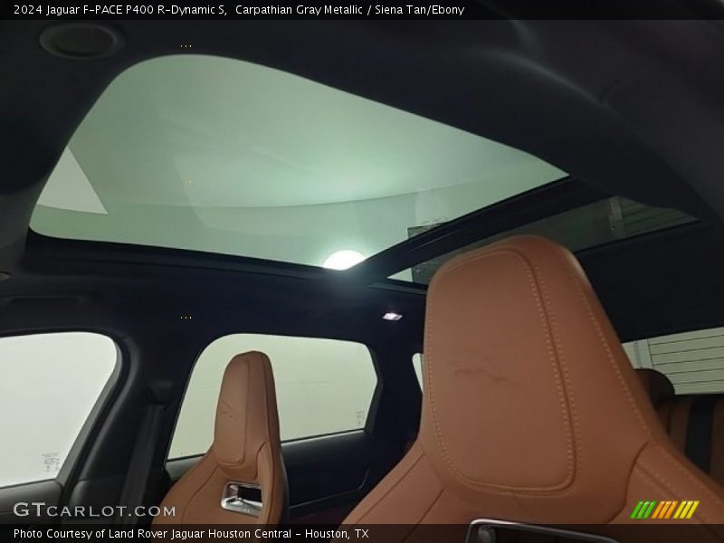 Carpathian Gray Metallic / Siena Tan/Ebony 2024 Jaguar F-PACE P400 R-Dynamic S