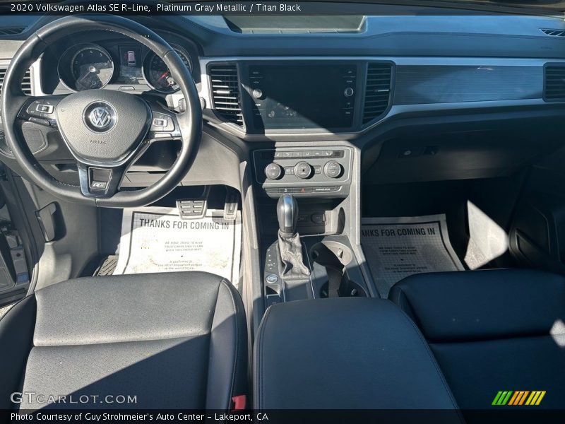  2020 Atlas SE R-Line Titan Black Interior