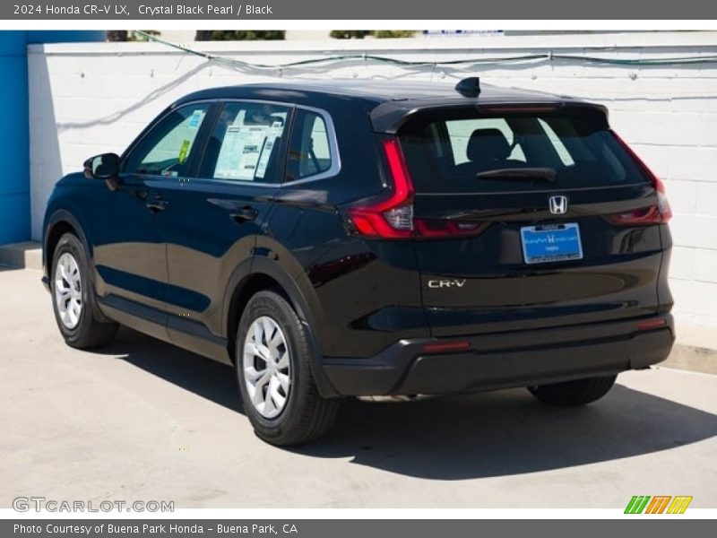 Crystal Black Pearl / Black 2024 Honda CR-V LX