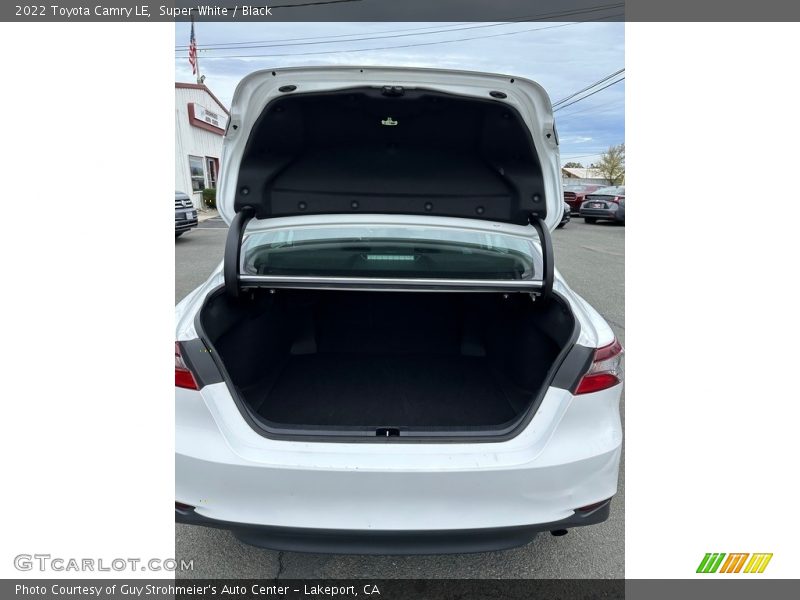  2022 Camry LE Trunk