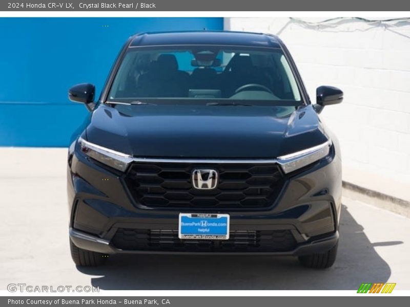 Crystal Black Pearl / Black 2024 Honda CR-V LX