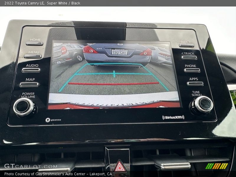 Controls of 2022 Camry LE