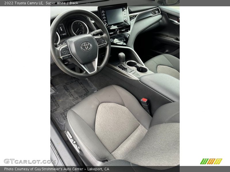  2022 Camry LE Black Interior