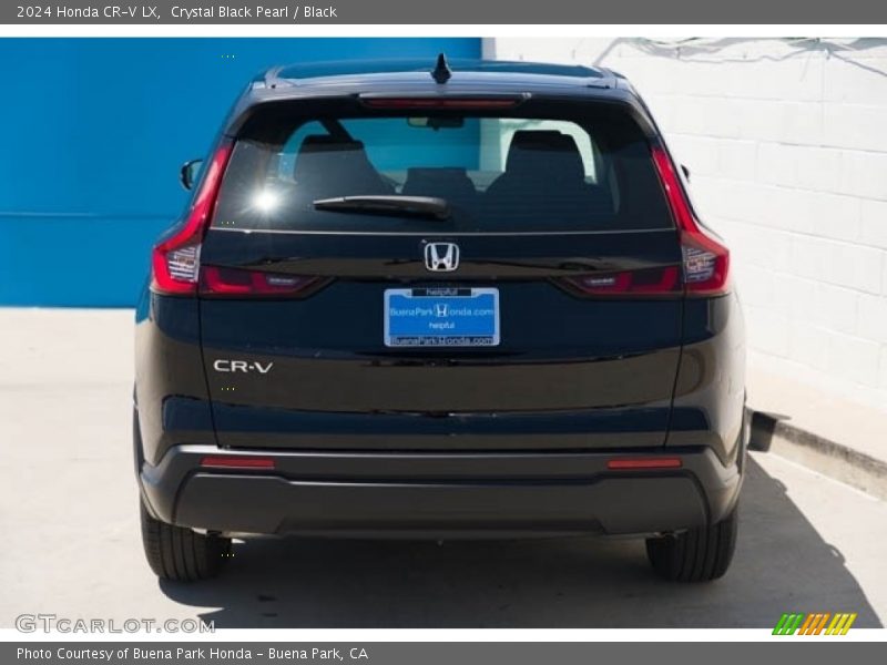 Crystal Black Pearl / Black 2024 Honda CR-V LX