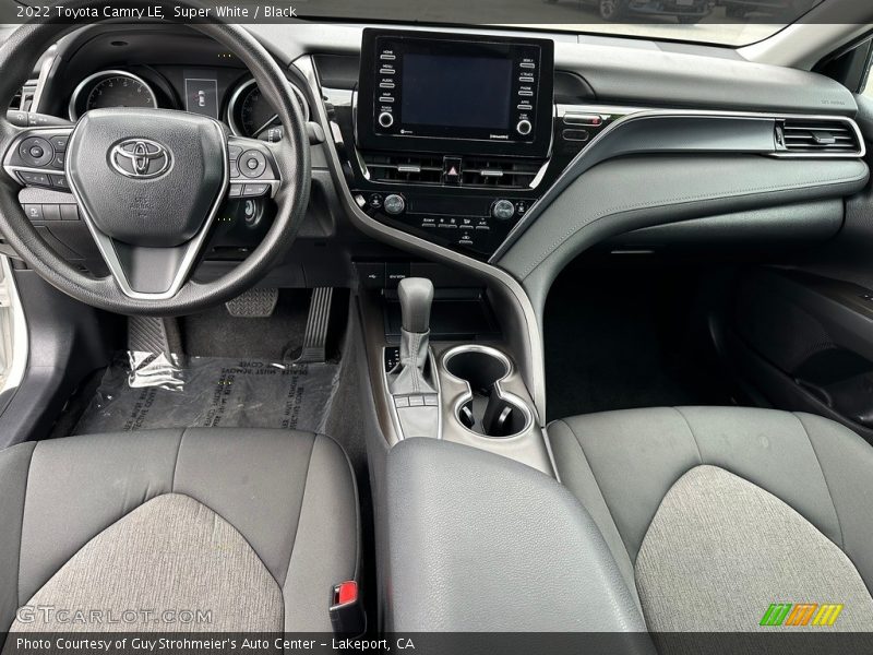 Front Seat of 2022 Camry LE