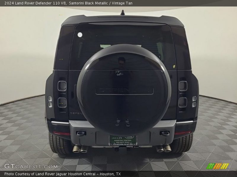 Santorini Black Metallic / Vintage Tan 2024 Land Rover Defender 110 V8