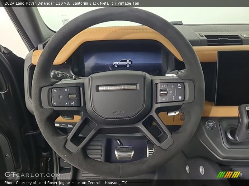  2024 Defender 110 V8 Steering Wheel