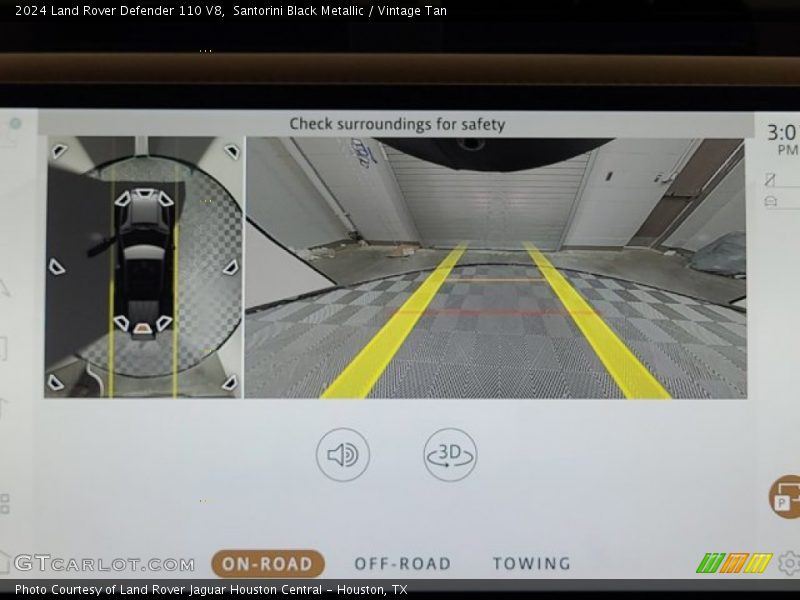 Controls of 2024 Defender 110 V8