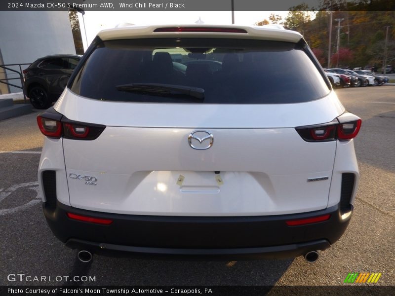 Wind Chill Pearl / Black 2024 Mazda CX-50 S Premium AWD
