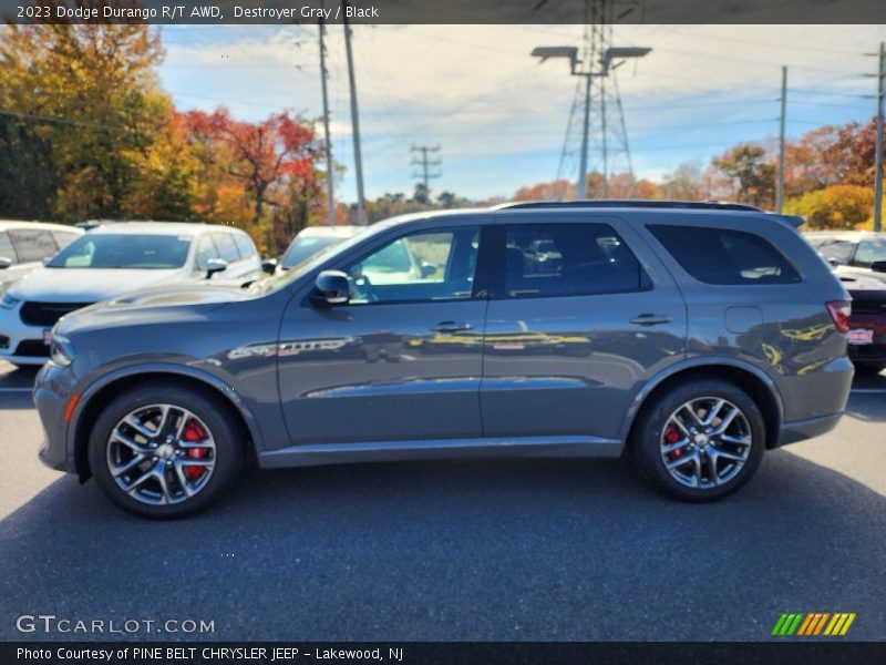 Destroyer Gray / Black 2023 Dodge Durango R/T AWD