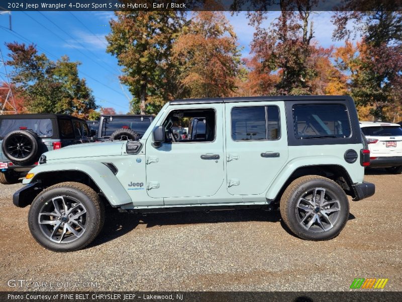 Earl / Black 2024 Jeep Wrangler 4-Door Sport S 4xe Hybrid