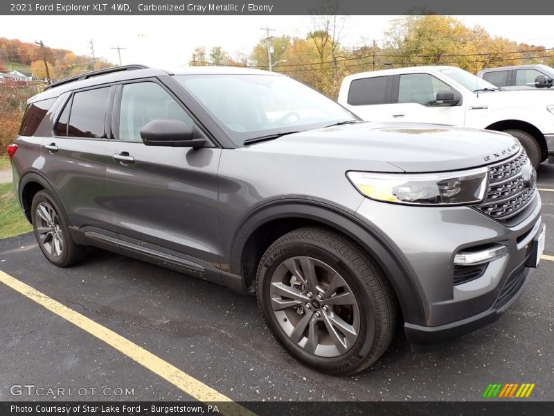 Carbonized Gray Metallic / Ebony 2021 Ford Explorer XLT 4WD