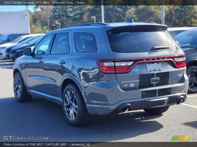 Destroyer Gray / Black 2023 Dodge Durango R/T AWD