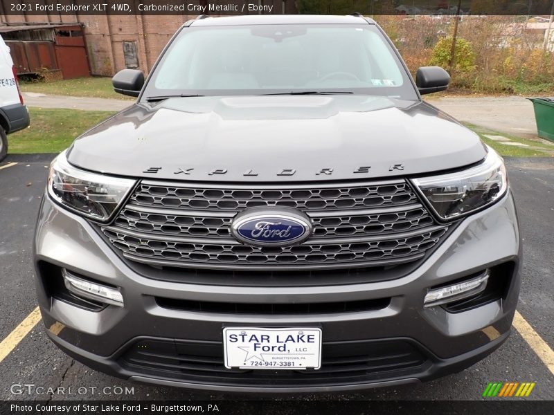 Carbonized Gray Metallic / Ebony 2021 Ford Explorer XLT 4WD