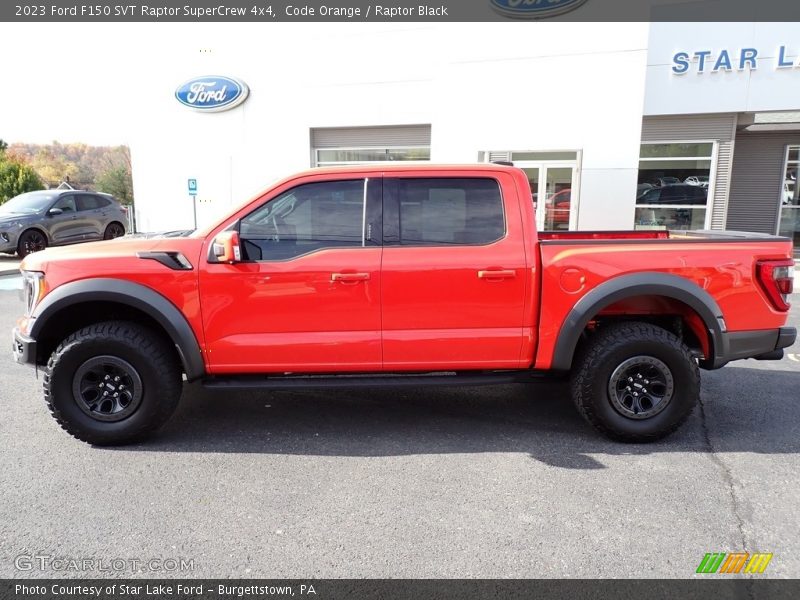  2023 F150 SVT Raptor SuperCrew 4x4 Code Orange