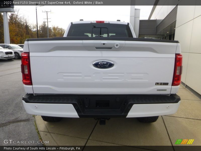 Oxford White / Black 2022 Ford F150 Sherrod XLT SuperCrew 4x4