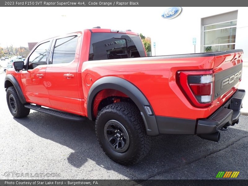  2023 F150 SVT Raptor SuperCrew 4x4 Code Orange