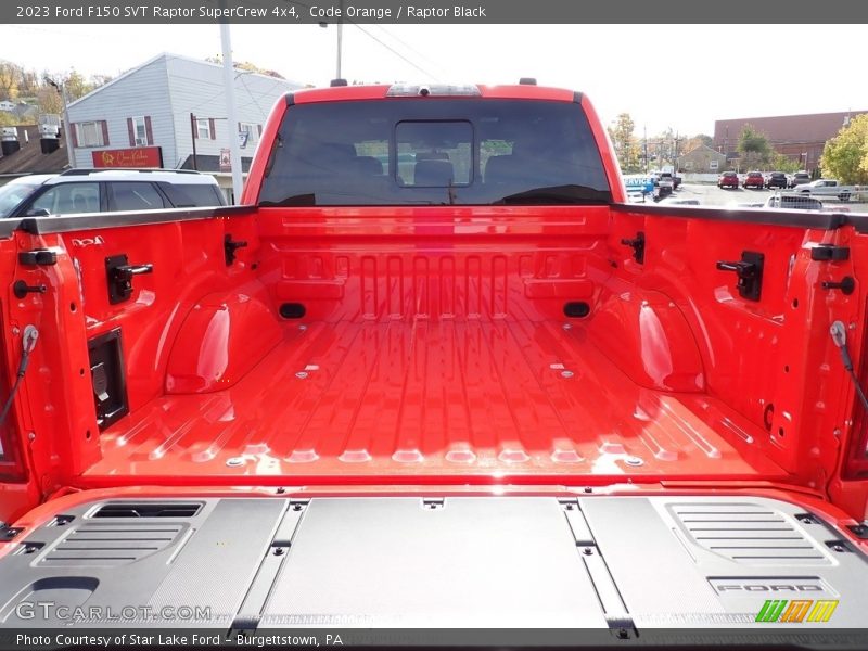 Code Orange / Raptor Black 2023 Ford F150 SVT Raptor SuperCrew 4x4