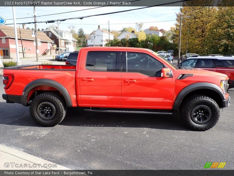  2023 F150 SVT Raptor SuperCrew 4x4 Code Orange