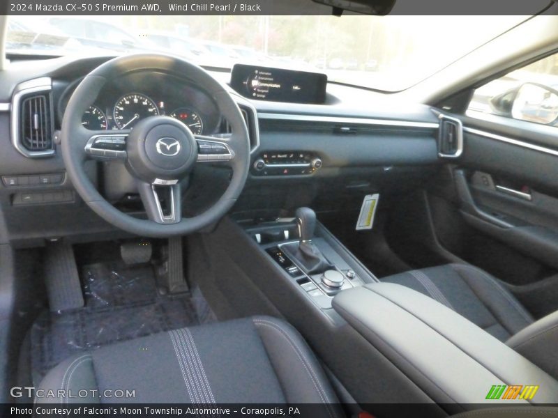  2024 CX-50 S Premium AWD Black Interior