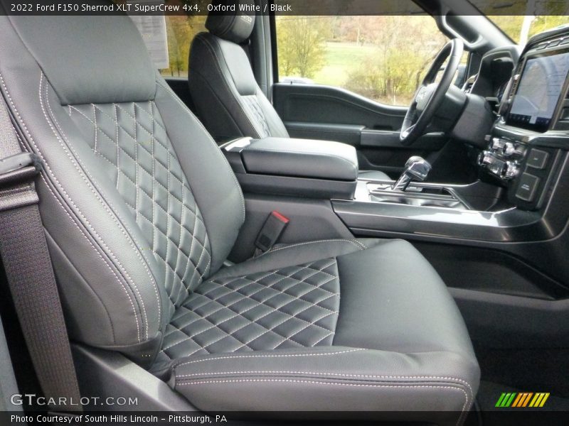 Front Seat of 2022 F150 Sherrod XLT SuperCrew 4x4