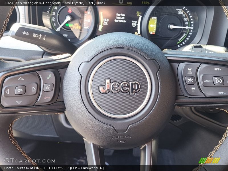 Earl / Black 2024 Jeep Wrangler 4-Door Sport S 4xe Hybrid