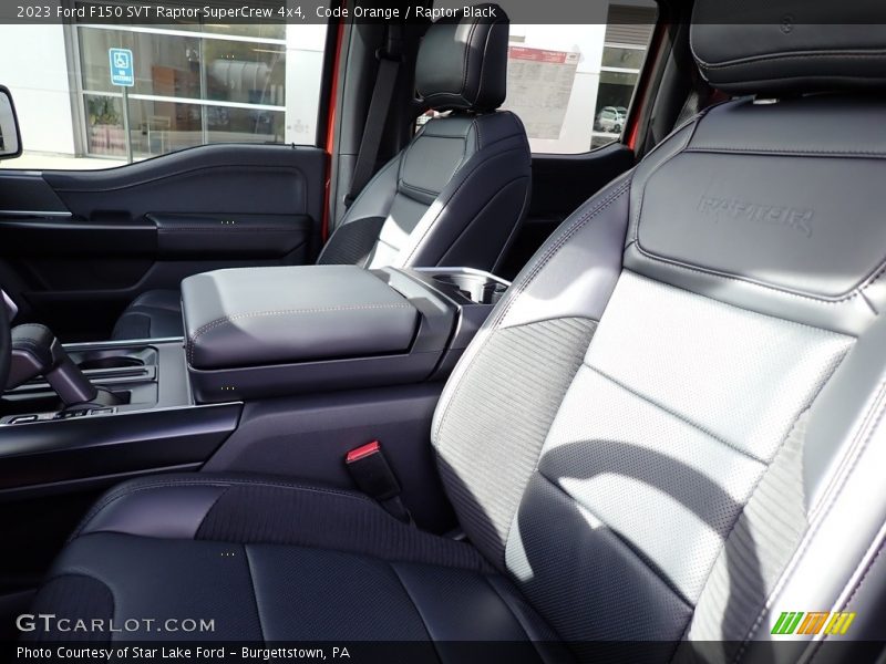Front Seat of 2023 F150 SVT Raptor SuperCrew 4x4