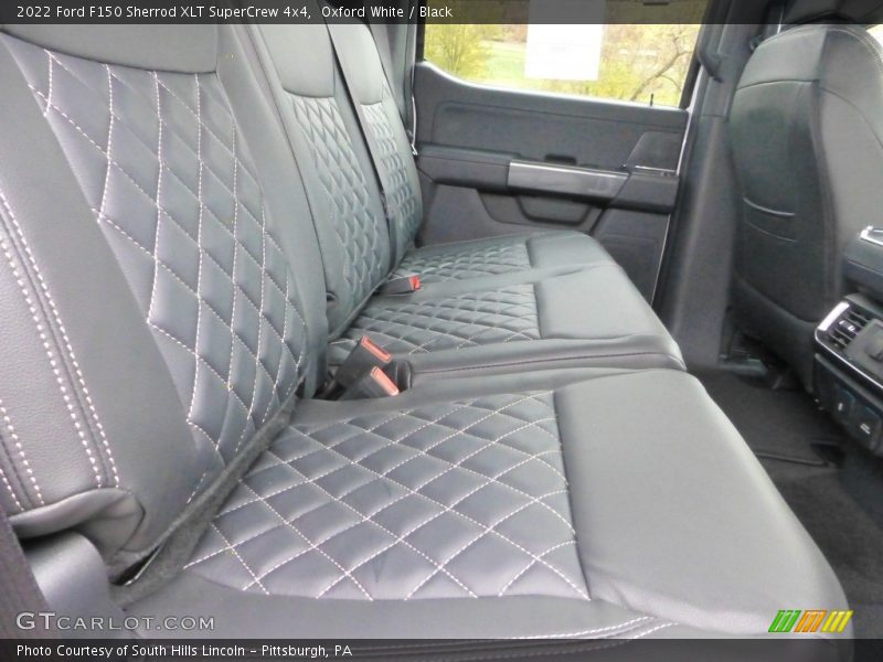 Rear Seat of 2022 F150 Sherrod XLT SuperCrew 4x4