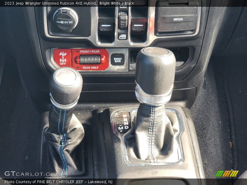 Bright White / Black 2023 Jeep Wrangler Unlimited Rubicon 4XE Hybrid
